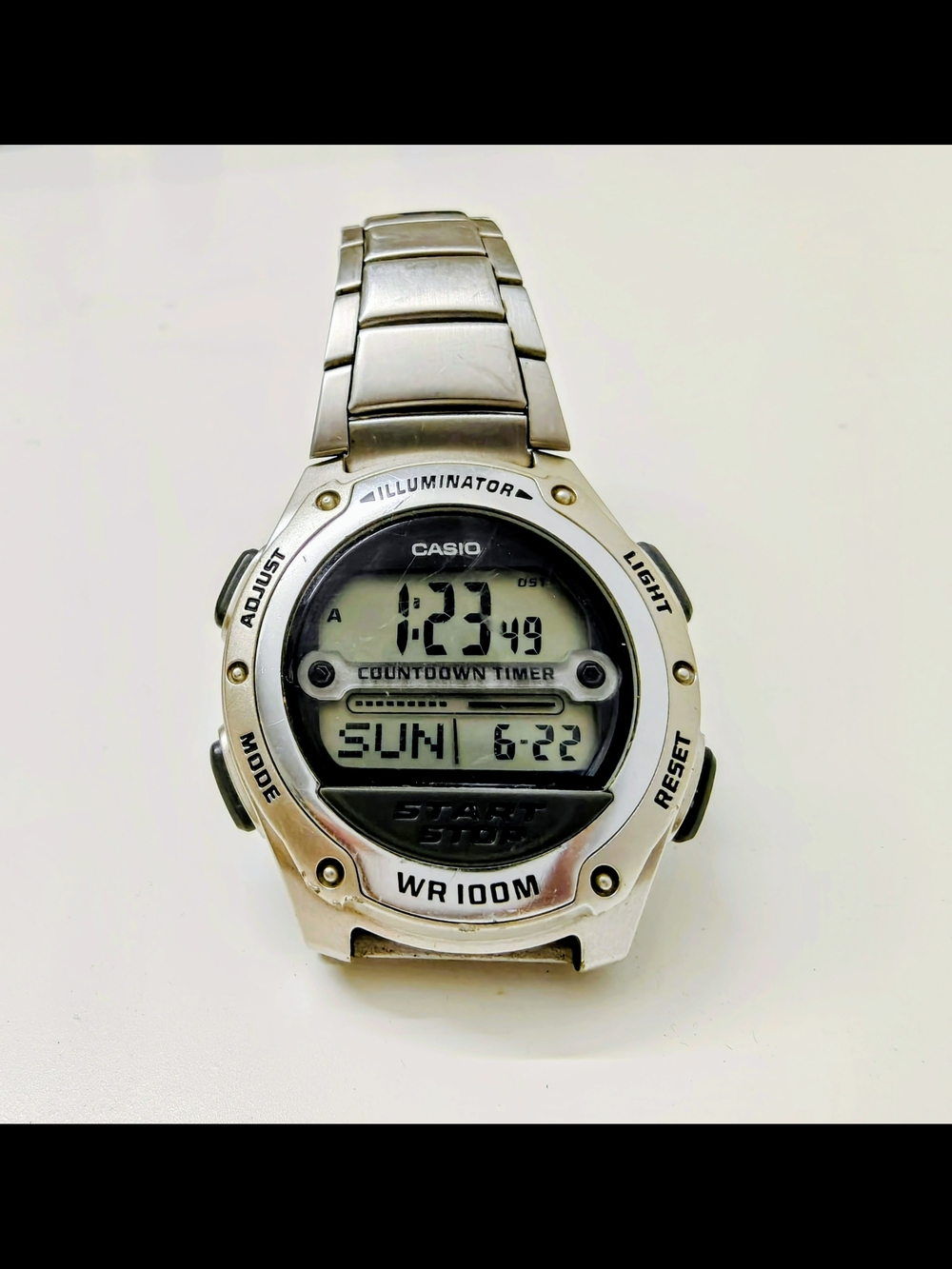 Casio Illuminator Digital Sport Watch - Silver